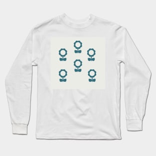 Geometric flowers! Long Sleeve T-Shirt